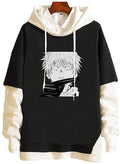 New Hoodie Japanese Anime Pullover Sweatshirt Long Sleeve Sweater for Men Women