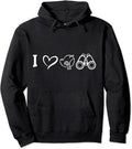 I Love Birdwatching Binoculars Birding Bird Watching Hoodie