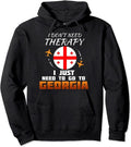 Georgian Flag I Georgia Flag I Vacation Gift I Georgia Pullover Hoodie