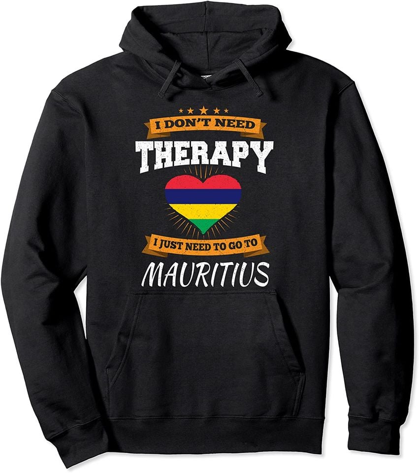 Mauritius Flag Pullover Hoodie