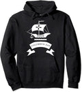 Columbus Day Holiday October 12 Nautical Ship Gift Pullover Hoodie