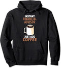 Financial Advisor Coffee Lover Funny Coffee Humor Pullover Hoodie