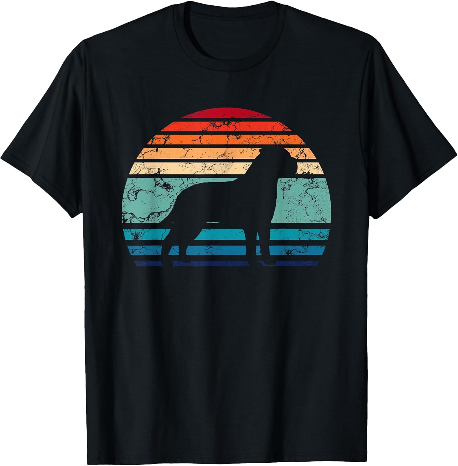 Vintage Bullmastiff Dog Lovers T-Shirt T-Shirt for Men Women Girls Kids