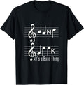 Band Geek Music Notes Shirt