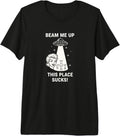 Ufo Sci Fi Humor Saucer Beam Me Up
