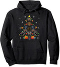 Cute Tarantula Christmas Tree Funny Tarantula Lover Xmas Tee Pullover Hoodie