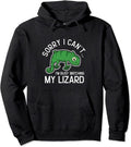 Chameleon Drawing Funny Chameleon Lizard Reptile Geckos Pullover Hoodie