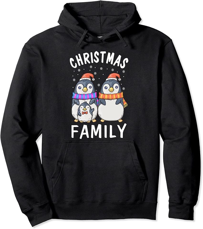 Christmas Penguin For Christmas Pullover Hoodie
