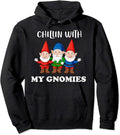 Hanging With My Gnomies | Chillin with my Gnome Christmas Pullover Hoodie