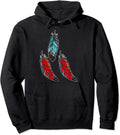 NativeIndian Feather Hoodie