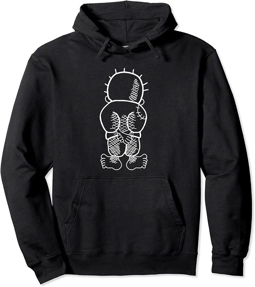 Drawing Hoodie Palestinian Handala Kid Vector