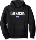 Catracha Hoodie Honduran Girl Honduran Woman Honduras Flag Catracha Pullover