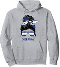 Catracha Hoodie  For Hondurans Honduras Flag Girl Pullover