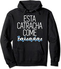 Catracha Hoodie Bandera de Honduras Esta Catracha Come Baleadas Gastronomía Pullover