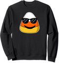 Candy Corn cartoon funny Cool Candy Corn cartoon Sweatshirt