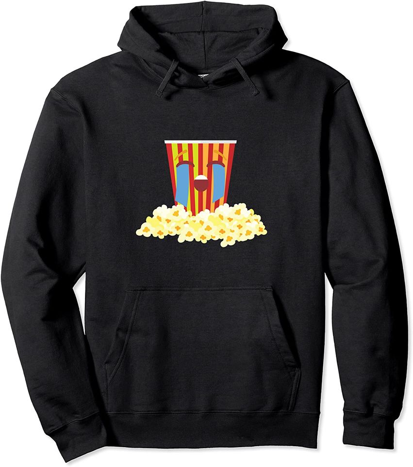 Crying Corn Snacks Cartoon Hoodie