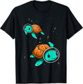 Turtles Astronaut In The Space