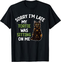 Tortie Cat Owner Funny Tortie Cat Dad Tortoiseshell Cat Mom T-Shirt