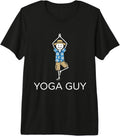 Funny Yoga Guy Meditation
