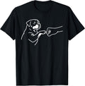 Rottweiler Punch Hand Friendship Fist Bump Dog Lover Rottie T-Shirt