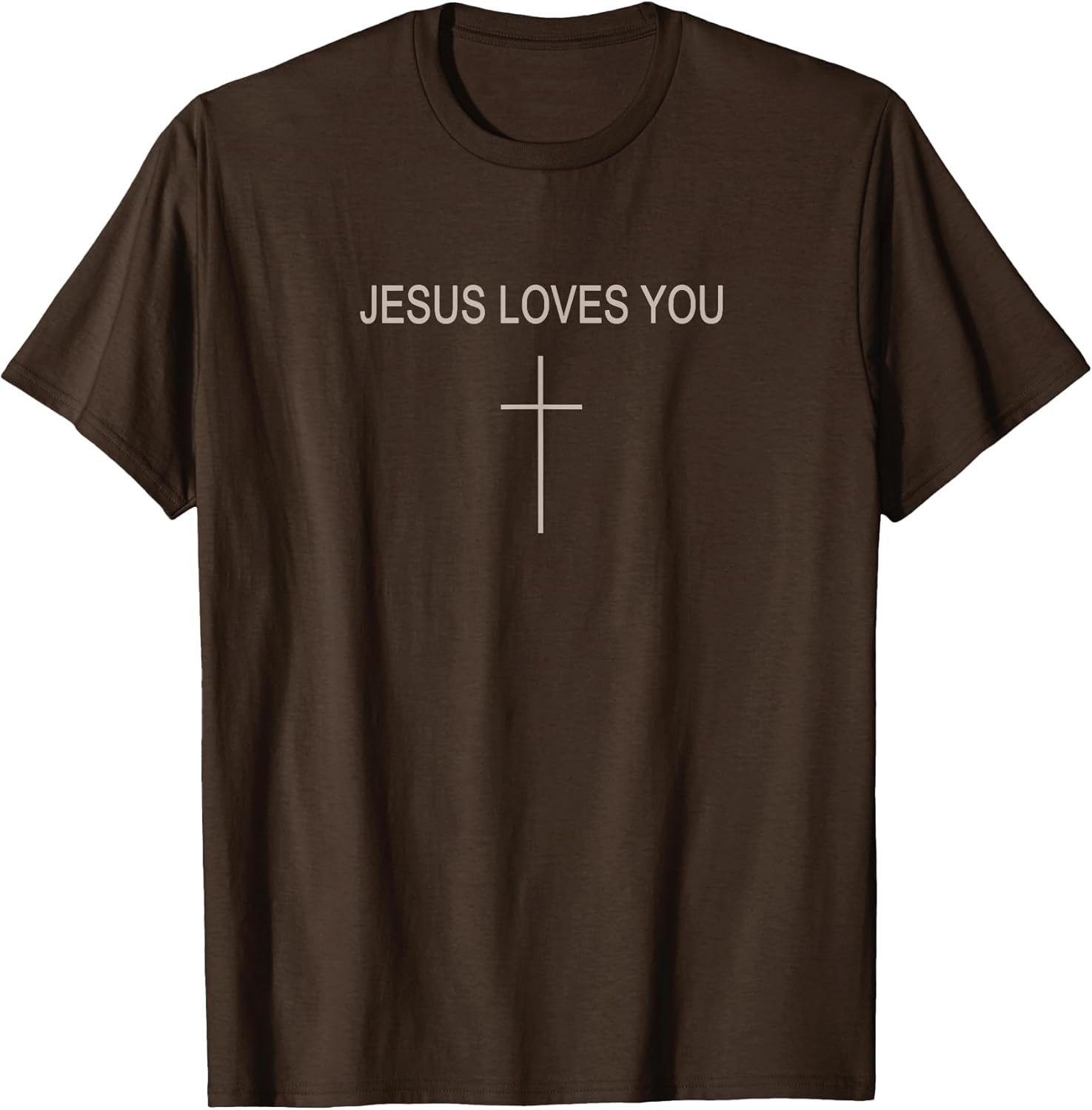 Jesus Loves You Minimalist Christian Faith Subtle