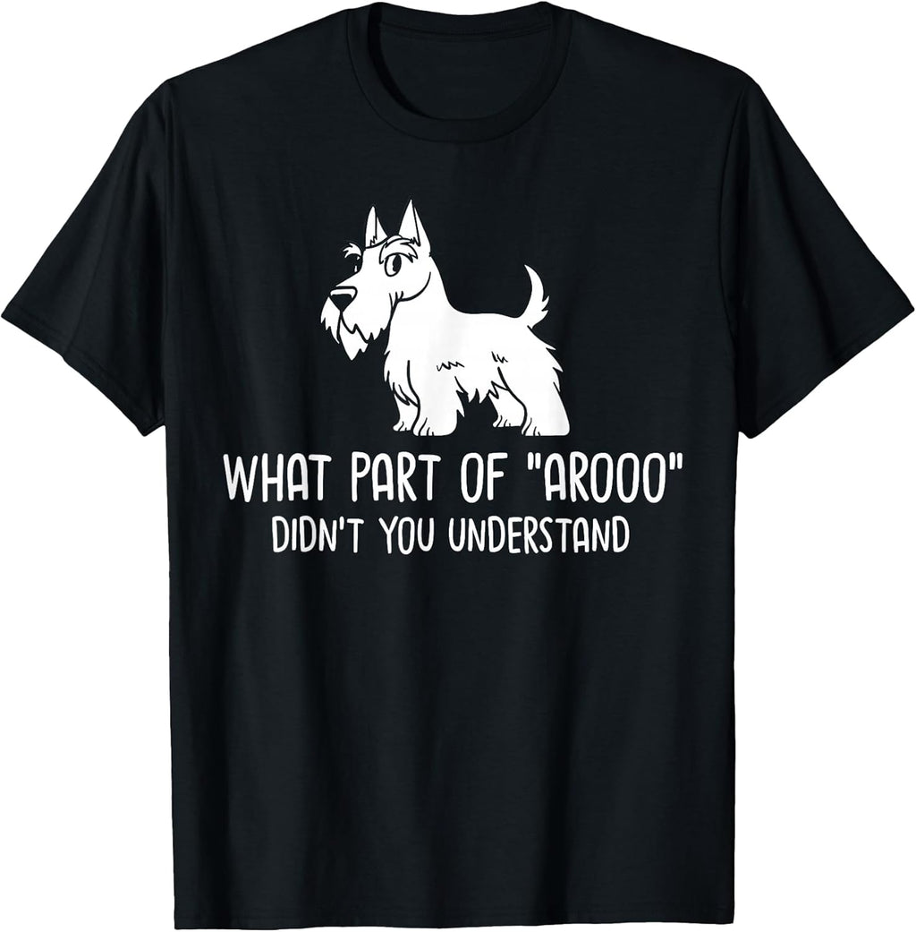 Scottish Terrier Dog Puppies Owner Lover T-Shirt Small