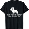 Scottish Terrier Dog Puppies Owner Lover T-Shirt Small