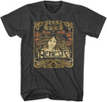 Genesis Band Art Nouveau Style Print Adult Short Sleeve T Shirt 80s Music Vintage Style Graphic Tees