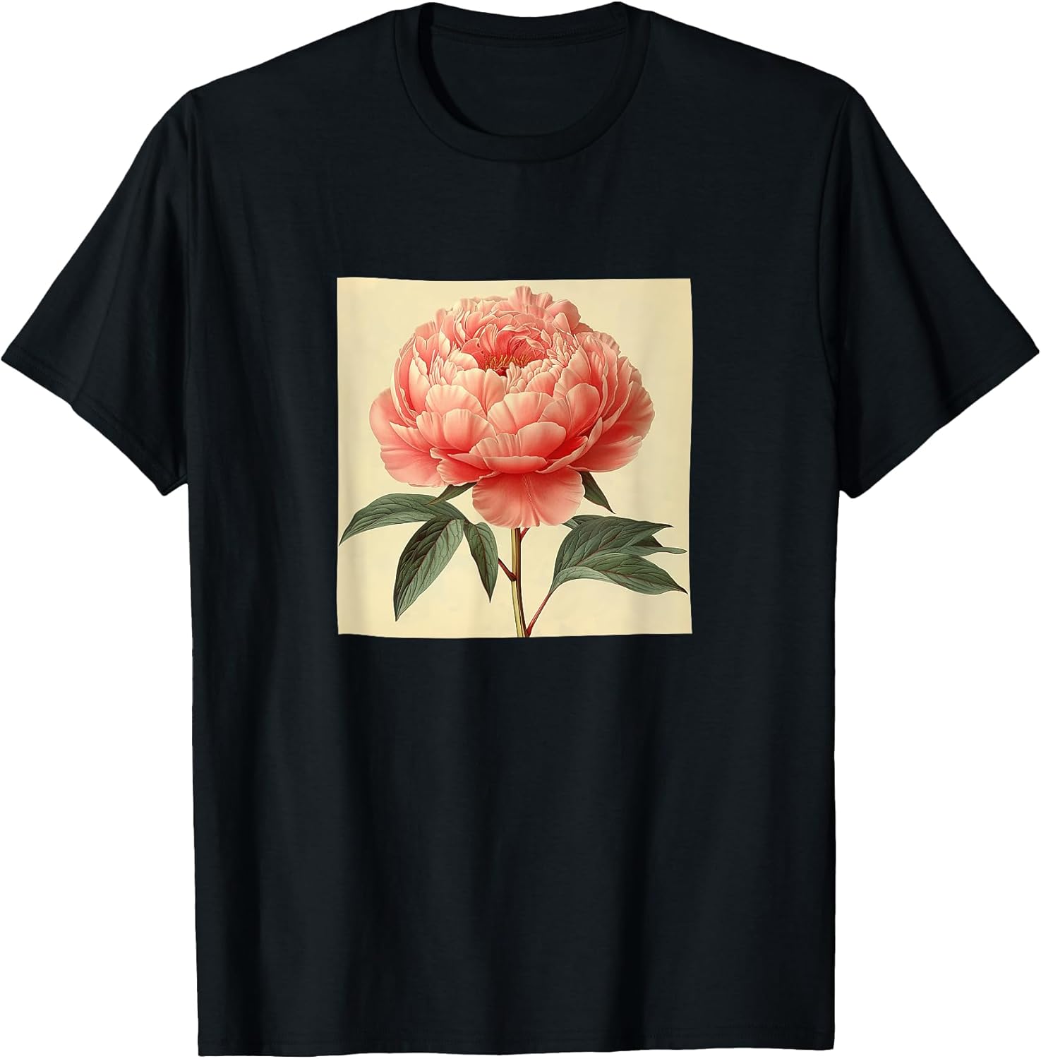 Peony Flower Cottagecore Merch