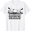 Rolling Fatties cat funny cute cat lover Kitten Owner retro T-Shirt