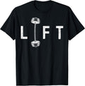 Lift Funny Gym Inspiring Motivational Graphic T-Shirt