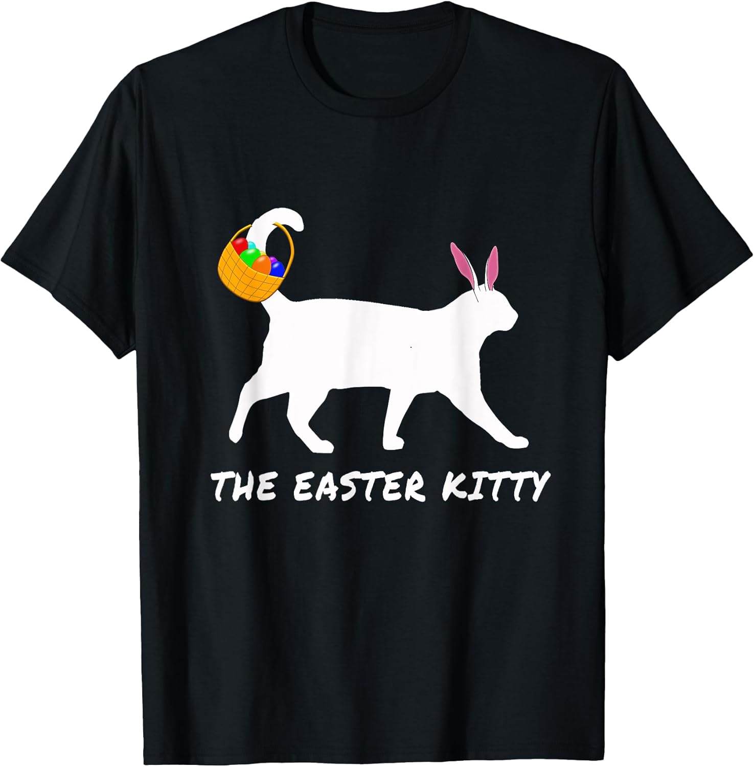 The Easter Kitty Shirt - Funny Easter Shirt for Cat Lovers Men Women Girls Kids T-Shirt