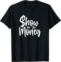 Manifest Your Wealth Motivational Quote T-Shirt
