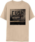 Rush Band T Shirt Rush The Bones Adult Natural Short Sleeve 90s Canadian Rock Music Graphic Tees