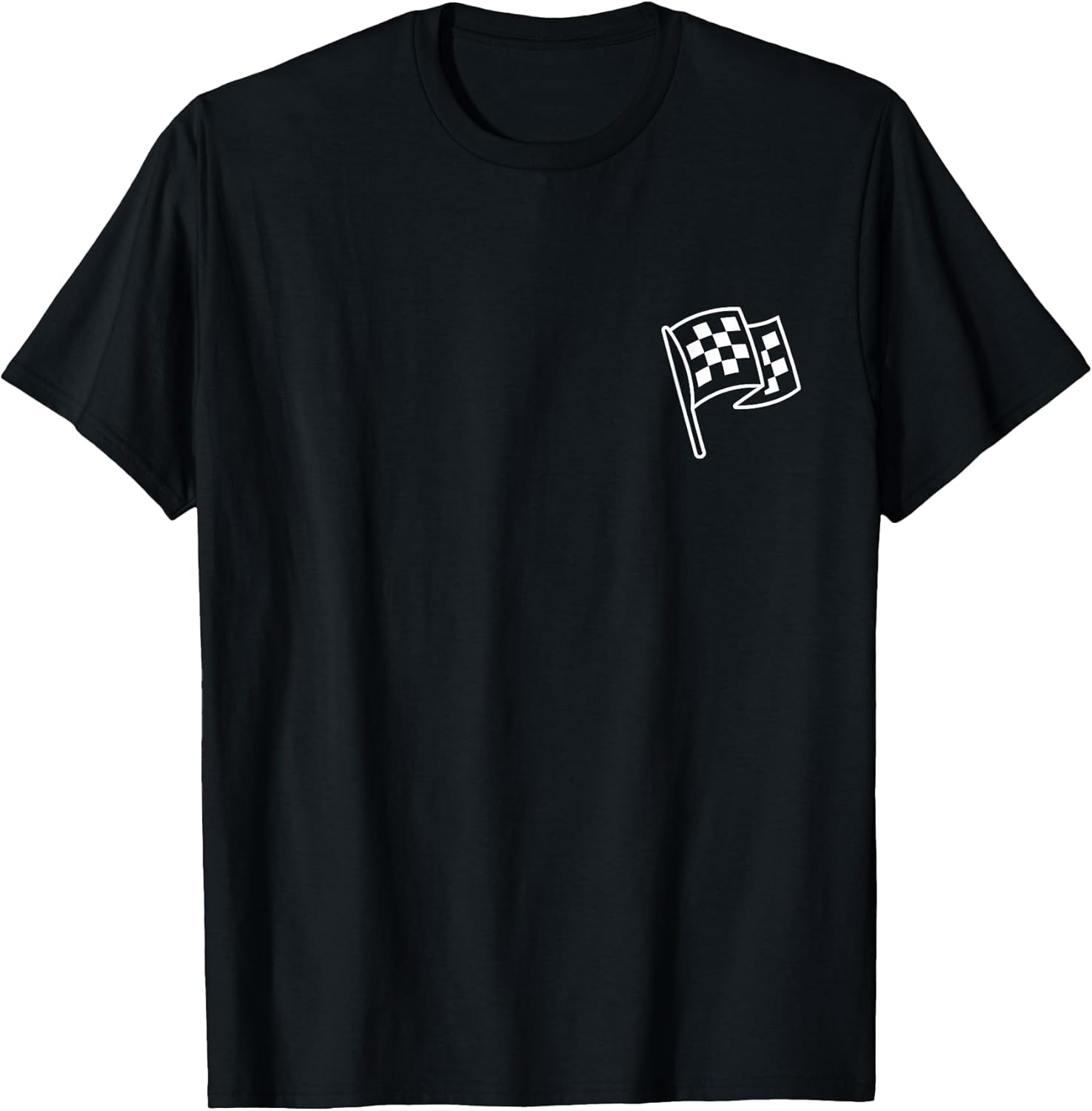 Minimal Checkered Flag Shirt For Men Women