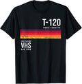 Vintage 80s Video Cassette Tape VHS T-Shirt