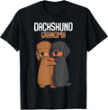 Dachshund Grandma Weenie Mom Dog Lover Women T-Shirt