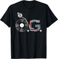 Old School OG Hip Hop Head Vinyl, CDs, Tapes 80s 90s Retro T-Shirt