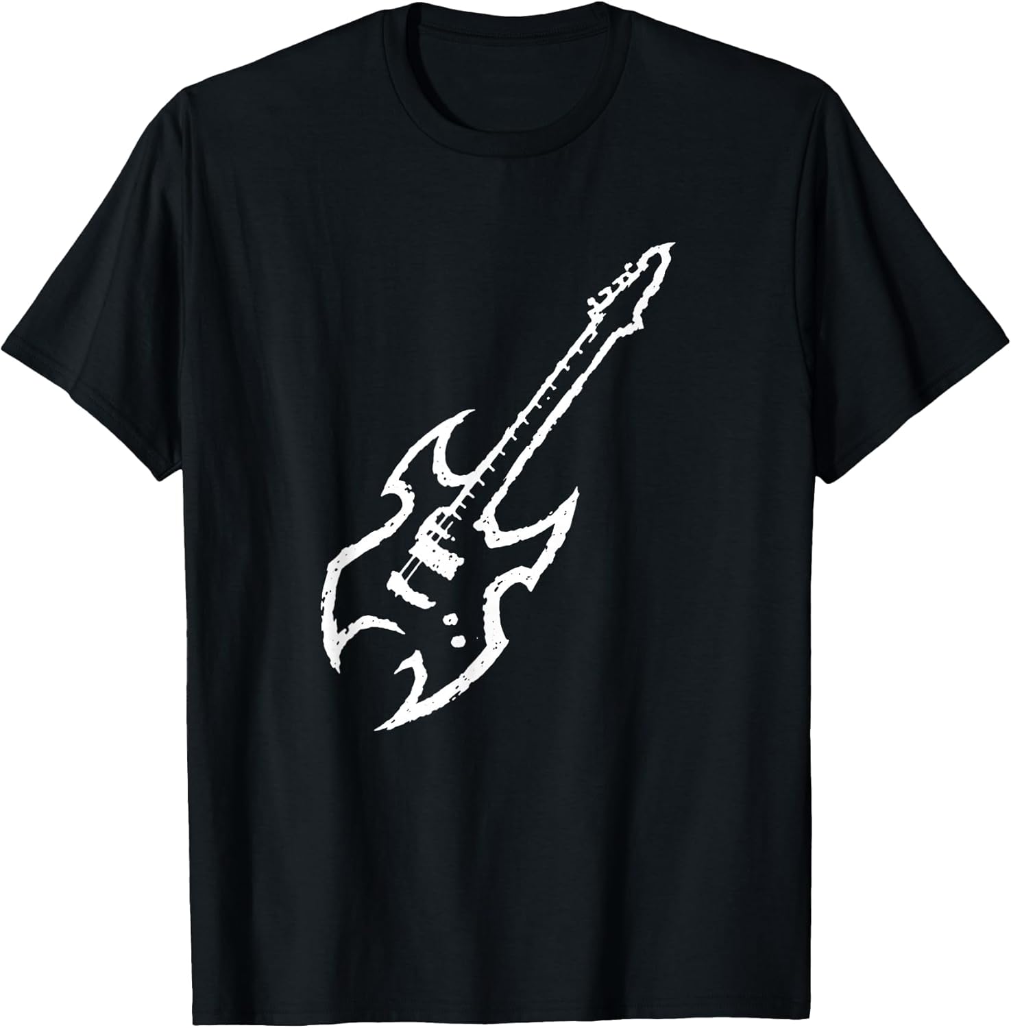 Minimalistic Mana Guitar Musician Fan Rock Band Name T-Shirt