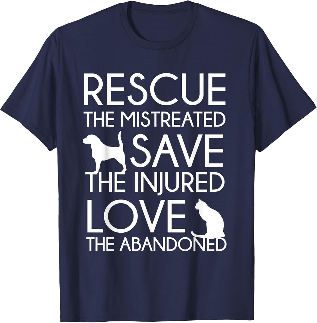 Animal Rescue Gift - Saving Animals - Dog Lover T-Shirt