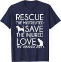 Animal Rescue Gift - Saving Animals - Dog Lover T-Shirt