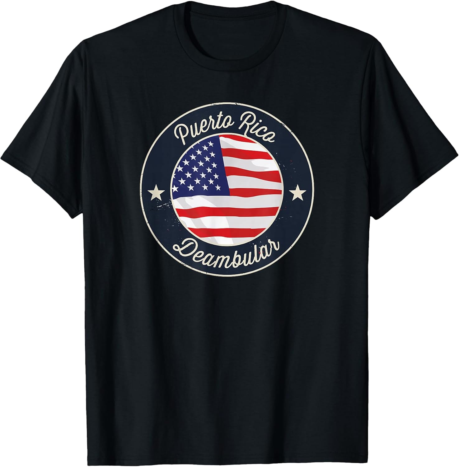 Puerto Rico US Flag Merch