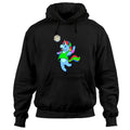 Cartoon Volleyball Hoodie Comic Unicorn