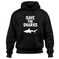 Shark Lovers Gift Marine Biologist Save the Sharks Pullover Hoodie