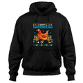 Chicken Chanukah Jewish Ugly Hanukkah Pajama Pullover Hoodie