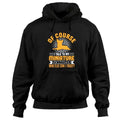 I Talk To My Miniature Schnauzer Humor Pullover Hoodie