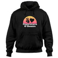 Peace Love and Boxers Dog Pullover Hoodie