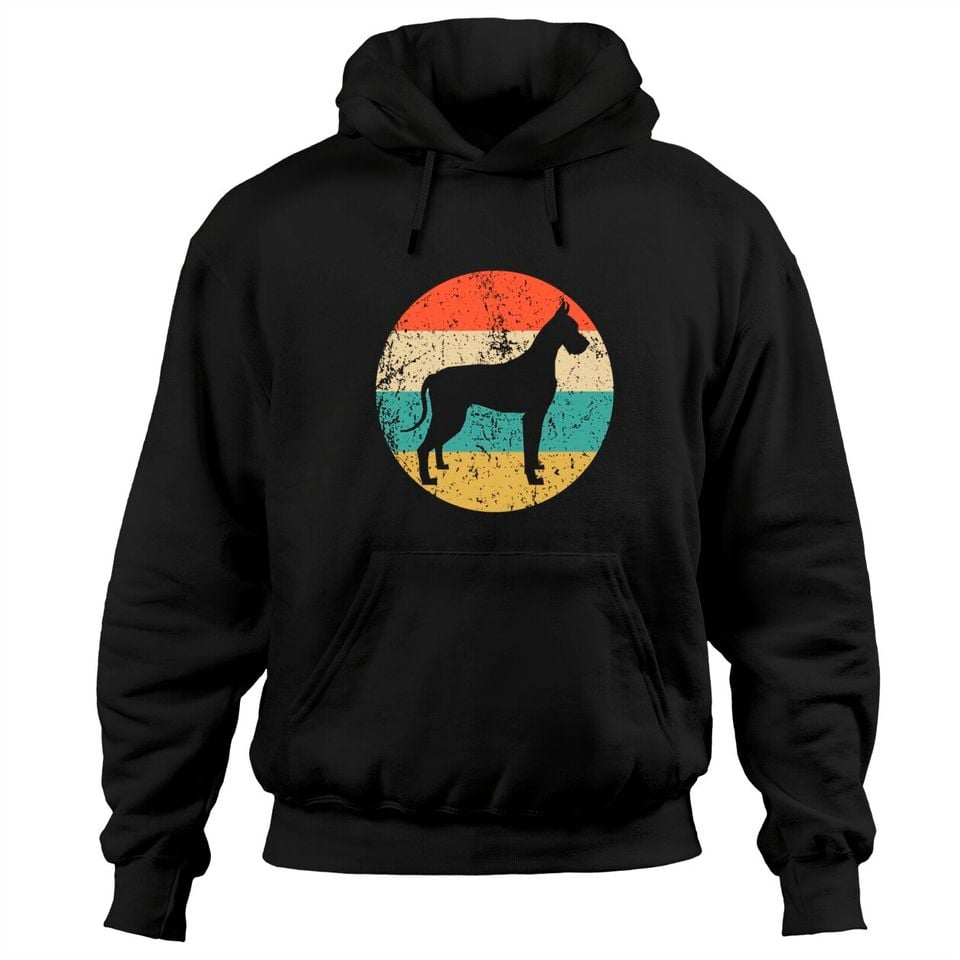 Great Dane Vintage Dog Hoodie