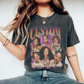 Custom Graphic Photo Vintage Shirt, Family Bootleg Graphic T-Shirt