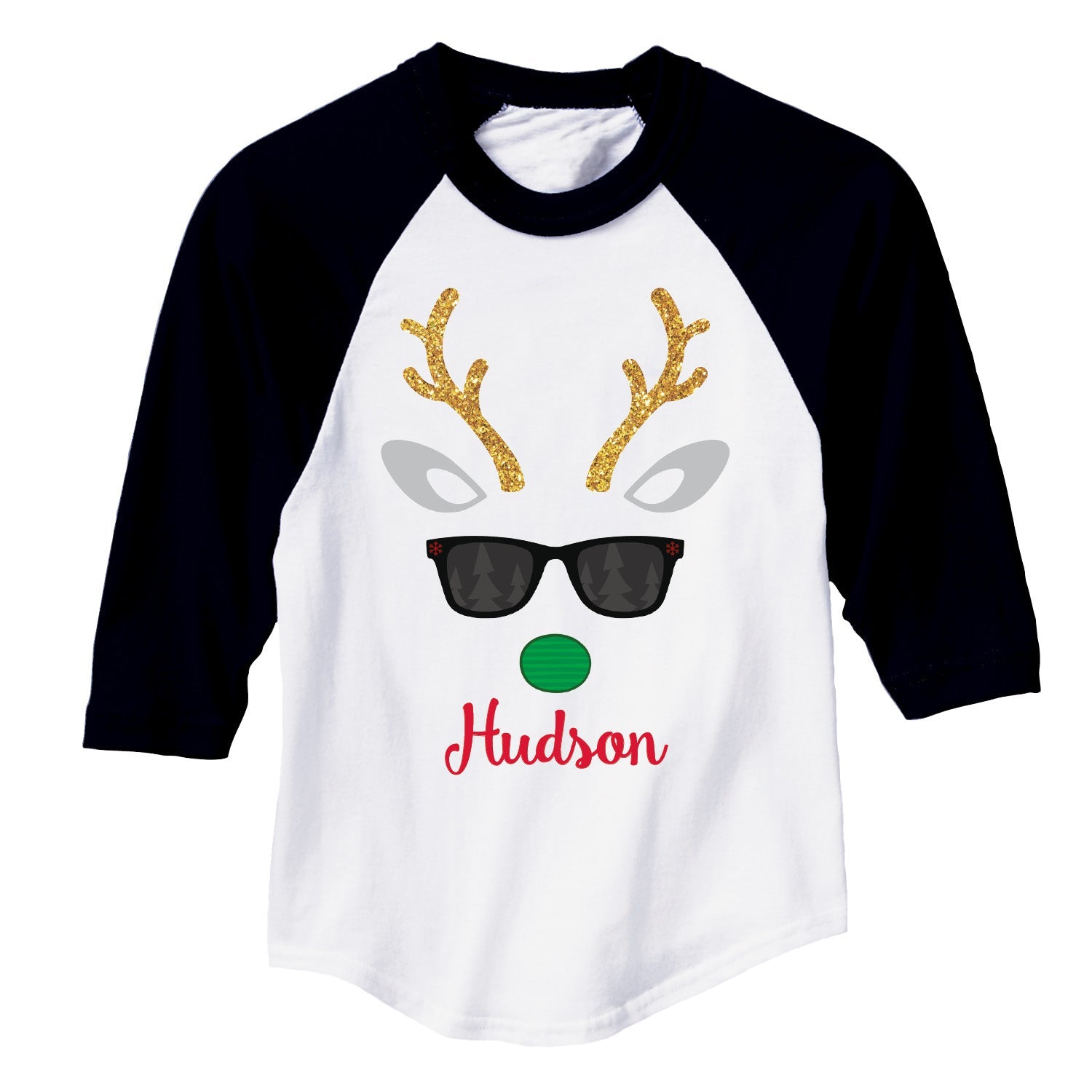 Boy Reindeer Personalized Sports Jersey